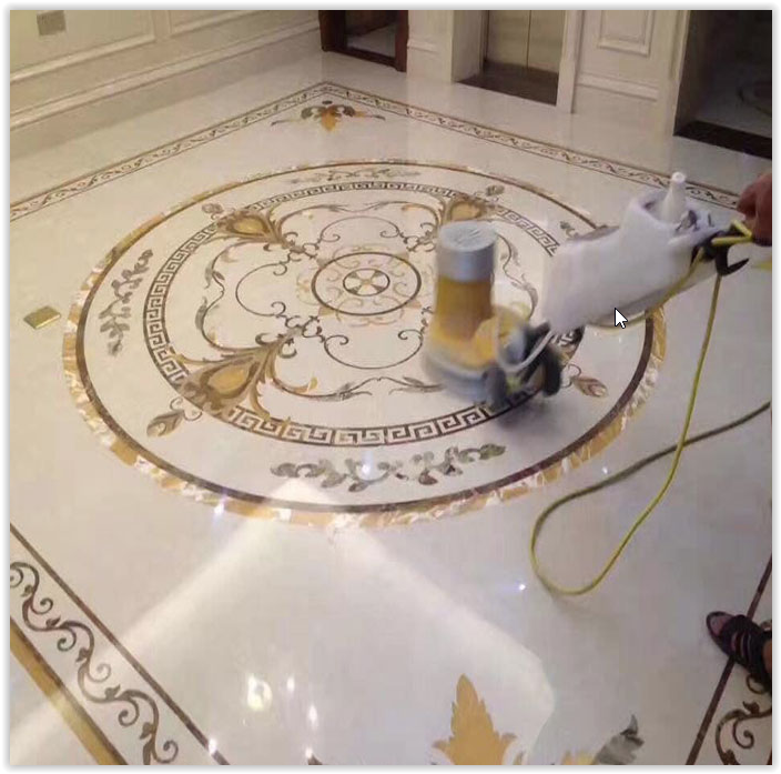 Nền đá hoa cương có hoa văn đẹp