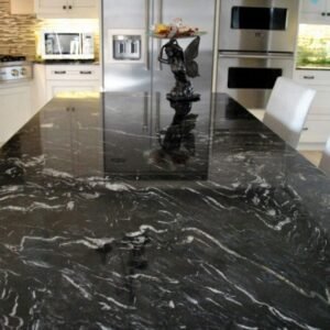 Đá Hoa Cương Rừng Đen (Black Forest) - Làm Bàn Bếp, Lavabo