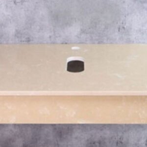 Bàn đá Lavabo nhân tạo cao cấp vàng đậm