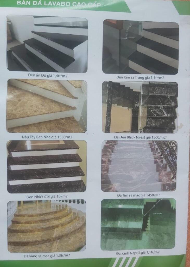 Mẫu đá hoa cương giá rẻ sử dụng hàng đầu