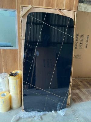 bàn ăn mặt đá đen